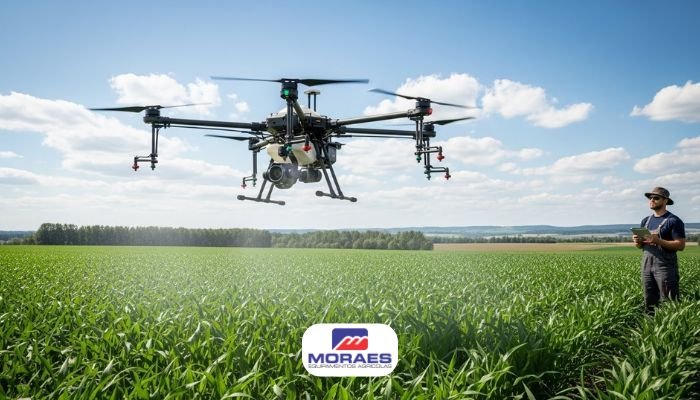 Como funciona o uso de drones na agricultura?