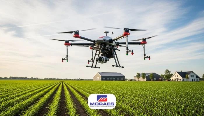 Aprenda sobre o uso de drones na agricultura