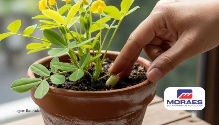 Como cultivar amendoim em vasos