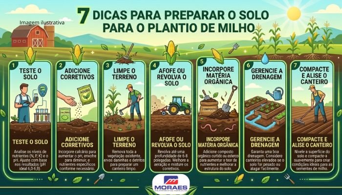 7 dicas de preparo do solo para plantio do milho