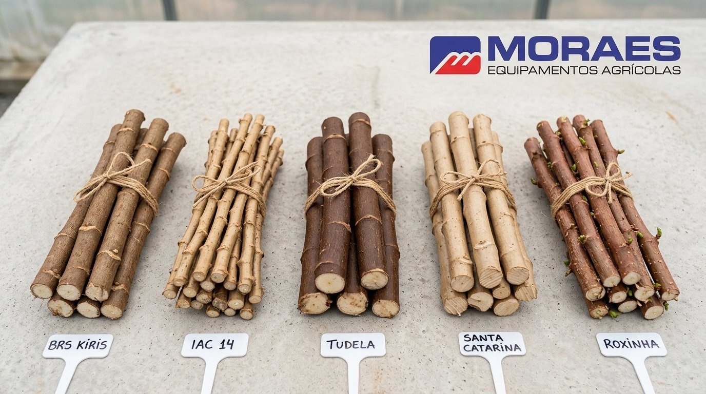 variedades de mandioca por região do brasil IAC Embrapa plantio